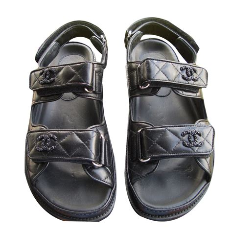 chanel sandallen|chanel sandals official site.